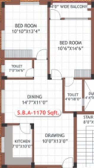 2 BHK Flat in SB Kokila Enclave Phase 2 in Pokhariput, Bhubaneswar - Image 812605