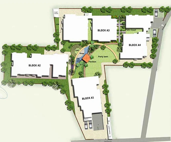 Master Plan of Kokila Green in Dumduma, Bhubaneswar - Image 157599