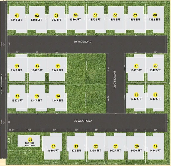 Master Plan of SB Kokila Villa Ivory in Botanda, Bhubaneswar - Image 157617