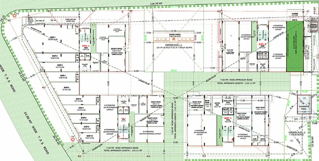 Master Plan of Soham Dev Pinnacle in Koteshwar, Ahmedabad - Image 157665