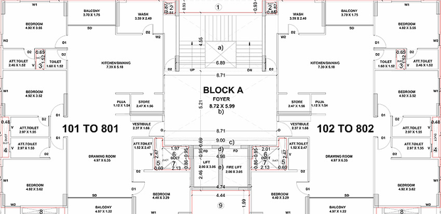 Floor Plan of Divyam Pravesh in Sargasan, Gandhinagar - Image 157709