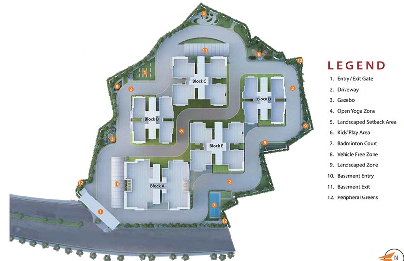 Master Plan of Shuvam Avenue in Ghatikia, Bhubaneswar - Image 157719