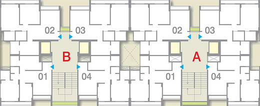 Floor Plan of Gala Celestia in Vaishnodevi Circle, Ahmedabad - Image 158072