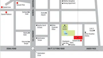 Location of Ganesh Flora - Image 158102
