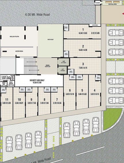 Master Plan of Shree Ganesha 48 in Nava Naroda, Ahmedabad - Image 158140