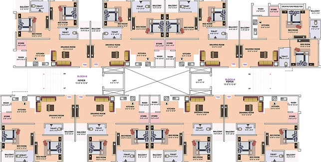 Floor Plan of Snehvruksh Forever J Homes in Pethapur, Gandhinagar - Image 158307