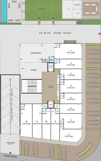 Master Plan of RM Emerald 44 in Zundal, Ahmedabad - Image 158313