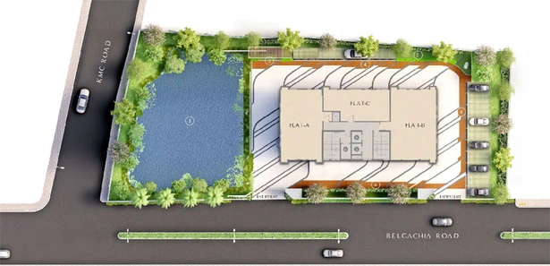 Master Plan of Vinayak Aquasa in Belgachia, Kolkata - Image 158485