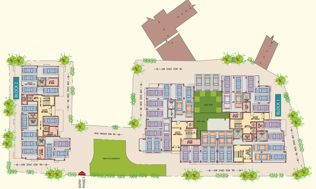 Master Plan of Vinayak Cosmopolis in Patuli, Kolkata - Image 158517