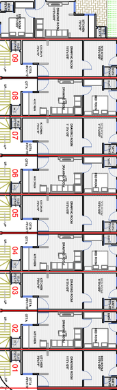 Floor Plan of Shree Ambica Gokul Residency in Kalol, Gandhinagar - Image 158625