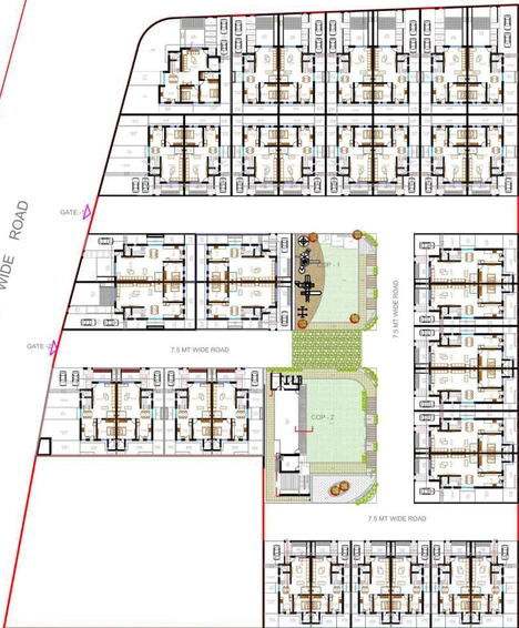 Master Plan of Gokulam Imperia in Dahegam, Gandhinagar - Image 158639