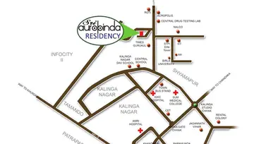 Location of Vittibhumi Sri Aurobinda Residency - Image 158679