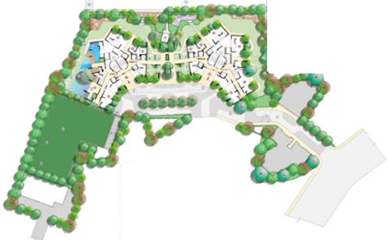 Master Plan of Chandak Highscape City in Chembur East, Mumbai - Image 113653