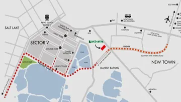 Location of Value Homes Nakshatra - Image 158700