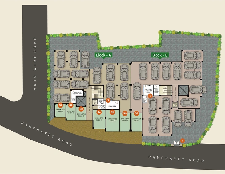 Master Plan of Vinayak Rajkun in Rajarhat, Kolkata - Image 158725