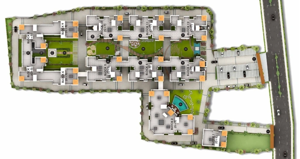 Master Plan of Vinayak White Meadows in Sonarpur, Kolkata - Image 158735
