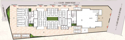 Master Plan of Animesh Vindhya Primrose in Narendrapur, Kolkata - Image 158748