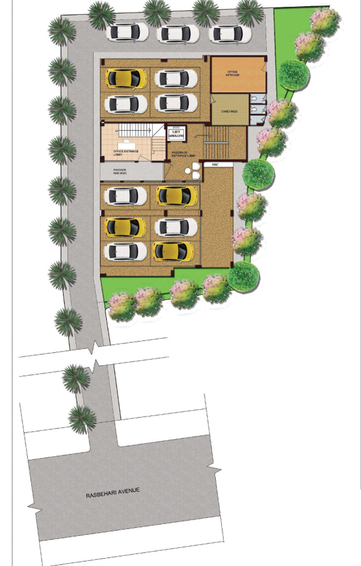 Master Plan of Meharia Oxford Devaa in Kalighat, Kolkata - Image 158799