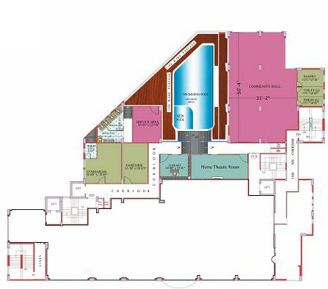 Master Plan of Meharia Windsor Heights in EM Bypass, Kolkata - Image 158853