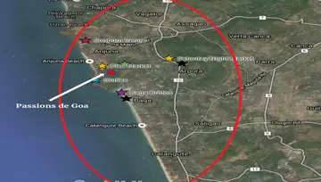 Location of Property Passions De Goa - Image 158865
