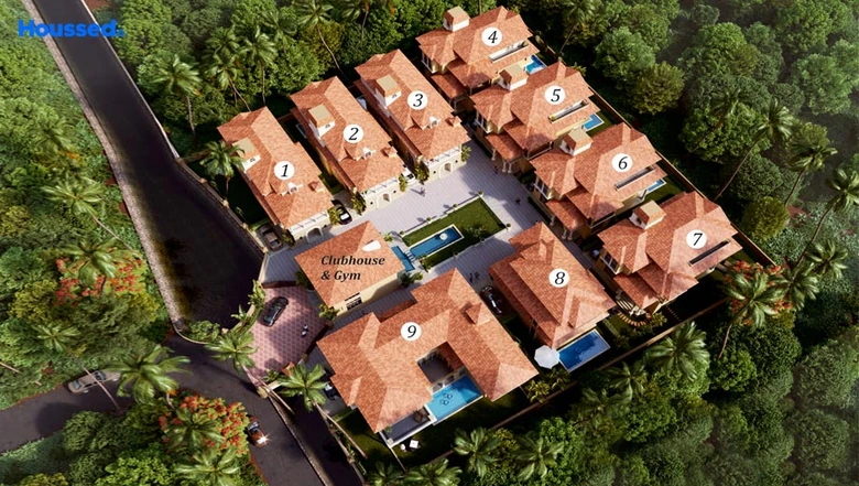 Project Image of PN Adhiraj Tuscany Villas in Sangolda, Goa - Image 158908