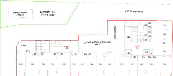 Master Plan of Hilltown Paradise in Raysan, Gandhinagar - Image 159024