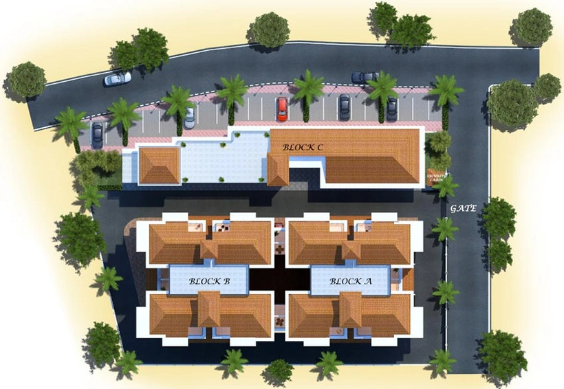 Master Plan of Supreme By The Valley in Pilerne, Goa - Image 159189