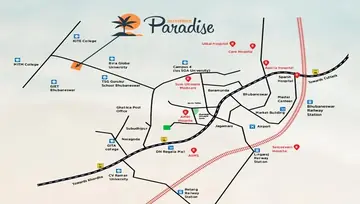 Location of Susritam Sushree Paradise - Image 159203