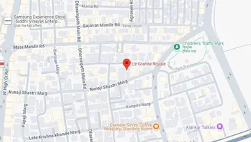 Location of Vrindavan Le Grande Royale - Image 159261