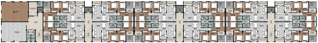 Floor Plan of TM Chintamani Residency in Ranga Bazar, Bhubaneswar - Image 159305
