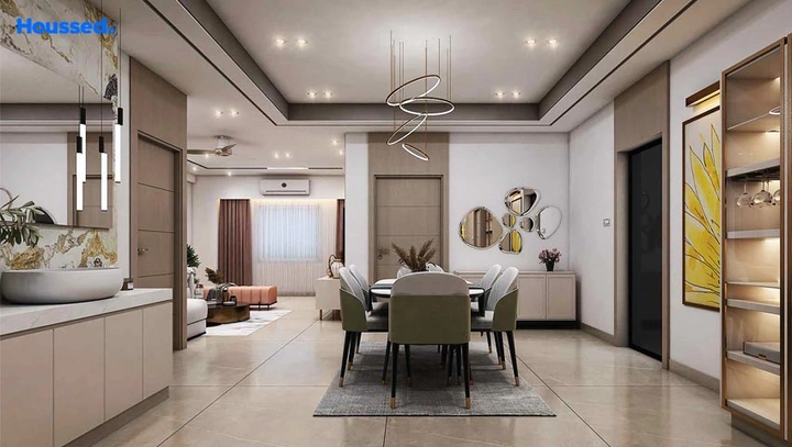 Living Room of Urbanyx Court in Dumduma, Bhubaneswar - Image 159403