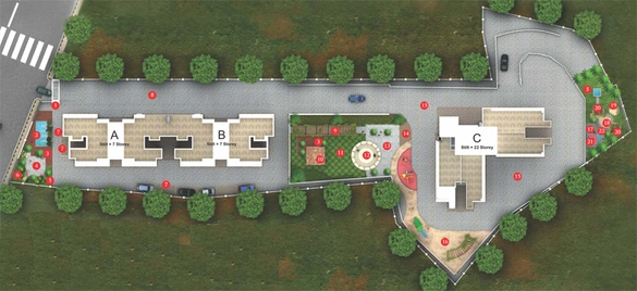Master Plan of Dedhia Elita in Thane West, Thane - Image 113715