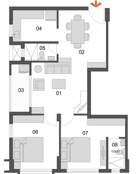 2 BHK Flat in Ambey Eco Valley in New Town, Kolkata - Image 813247