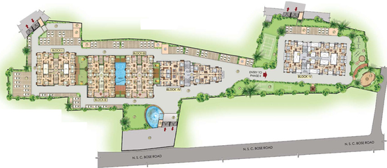 Master Plan of Ganguly 4 Sight Grand Castle in Garia, Kolkata - Image 159680