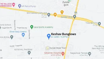 Location of Preksha Keshav Bunglows - Image 159974
