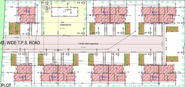 Master Plan of Preksha Keshav Bunglows in Chandkheda, Ahmedabad - Image 159975