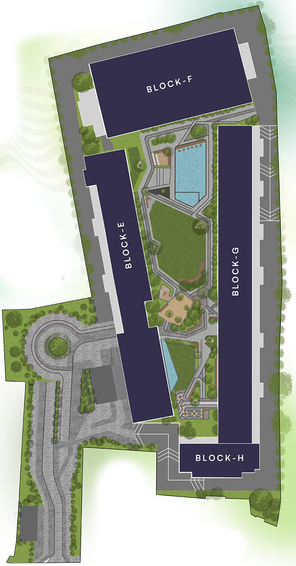 Master Plan of Kishore Mystic Wave in Calangute, Goa - Image 159943