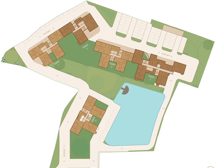 Master Plan of Dhoot Pratham in BT Road, Kolkata - Image 159957