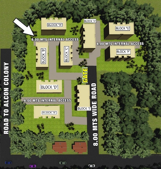 Master Plan of Adwalpalkar Sentia in Chimbel, Goa - Image 159995