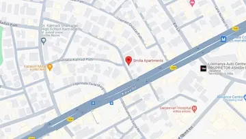 Location of SK Fortune Smita Apartment - Image 114009
