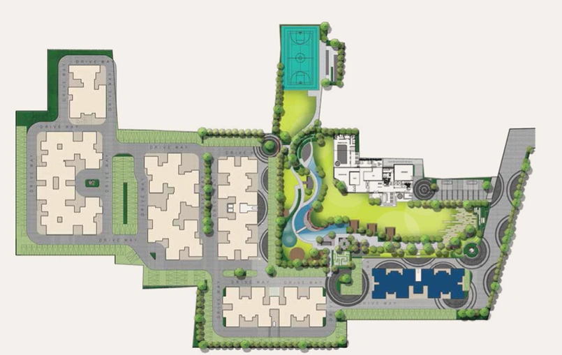 Master Plan of Team Taurus The County in Joka, Kolkata - Image 160206