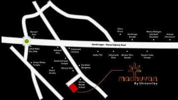 Location of Shree Nilay Madhuvan - Image 160307