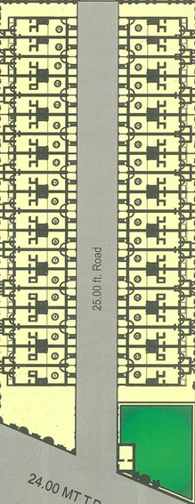 Master Plan of Dhiral Mahalaxmi Homes in Kalol, Gandhinagar - Image 160328