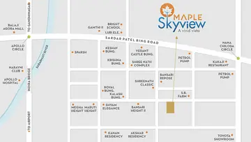Location of TSA Maple Skyview - Image 160417