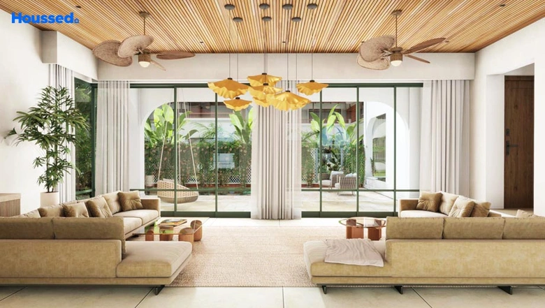 Living Room of Manas Renata in Moira, Goa - Image 160426