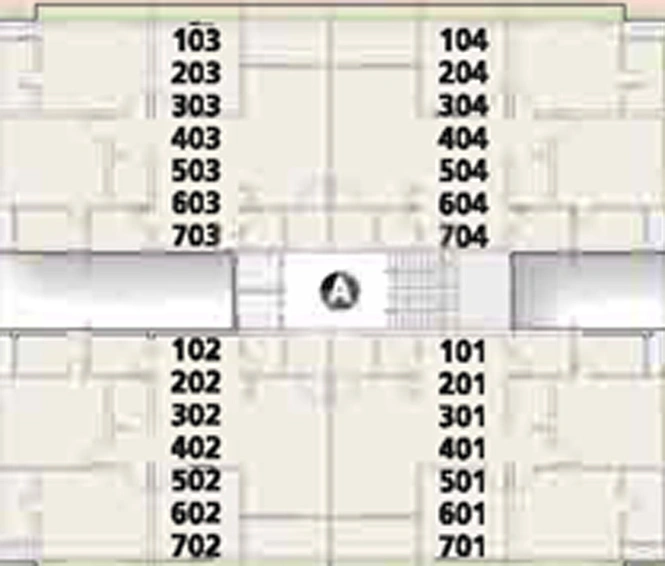 Floor Plan of Rajeshri Maruti Aamrakunj 2 in Sargasan, Gandhinagar - Image 160454