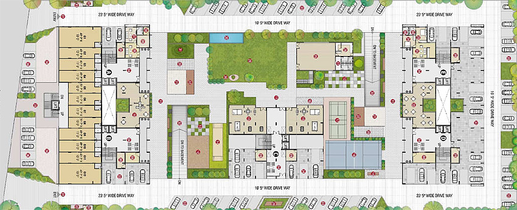 Master Plan of Rajeshri Maruti Amrakunj 3 in Sargasan, Gandhinagar - Image 160476