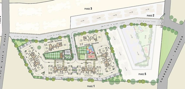 Master Plan of KK Park in Tembhode, Palghar - Image 168829