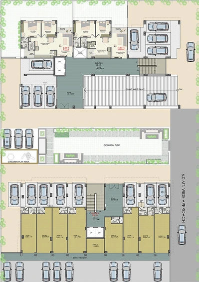 Master Plan of Bhoomi Maruti Icon in Vavol, Gandhinagar - Image 160635