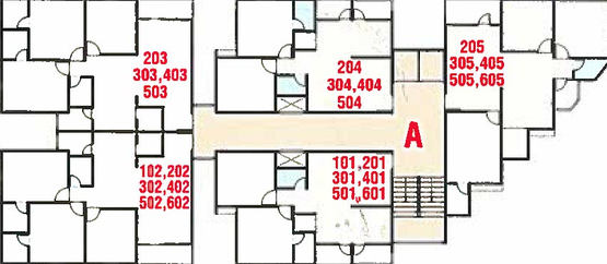 Floor Plan of Nidhi Maruti Shine in Nana Chiloda, Ahmedabad - Image 160662
